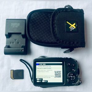 Fujifilm FinePix XP135 16.4MP WiFi Waterproof Digital Action Camera Black